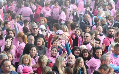 Départ pour le Parcours Rose du Pays-Haut