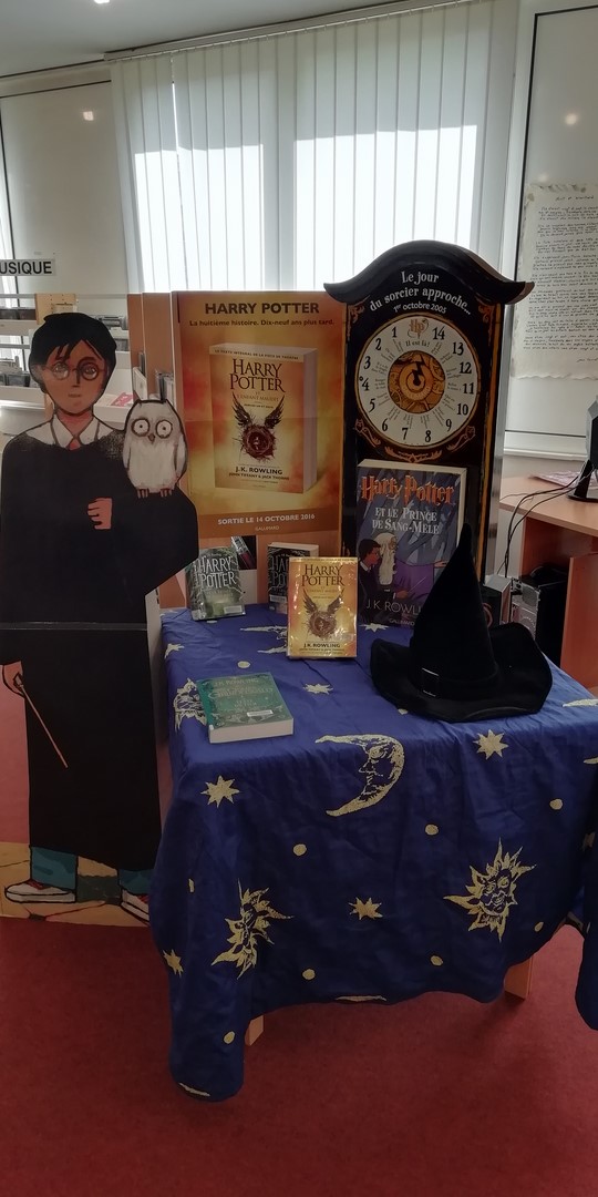 Harry Potter à la médiathèque Louis Aragon