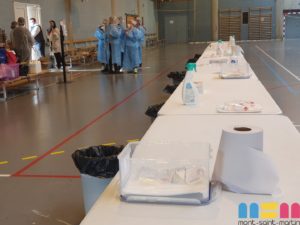 Campagne de tests salivaires dans les écoles