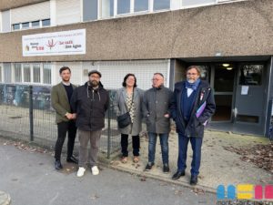 Echanges avec les acteurs du quartier prioritaire de la ville