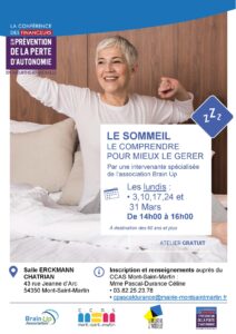 Atelier Bien-Être : prendre soin de son sommeil