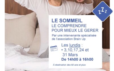 Atelier Bien-Être : prendre soin de son sommeil