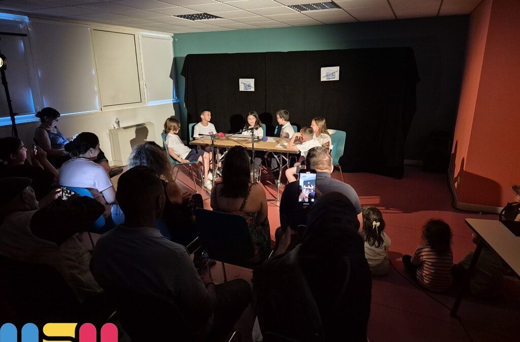 Les enfants du CLAS sur scène