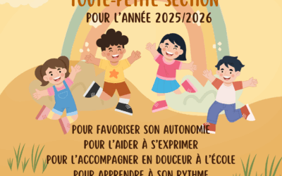 Dispositif d’accueil pour les moins de 3 ans pour la rentrée 2025/2026