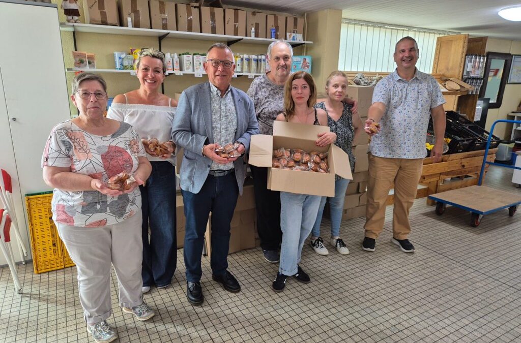 260 cartons de madeleines offerts par l’A.R.D