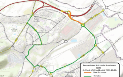 RD618 : travaux du 18 au 22 août