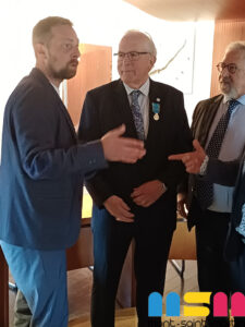 Médaille d’or pour M. Manfredi