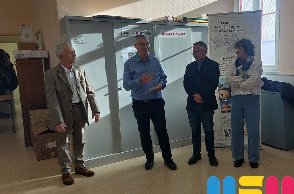 Inauguration du local du cercle généalogique