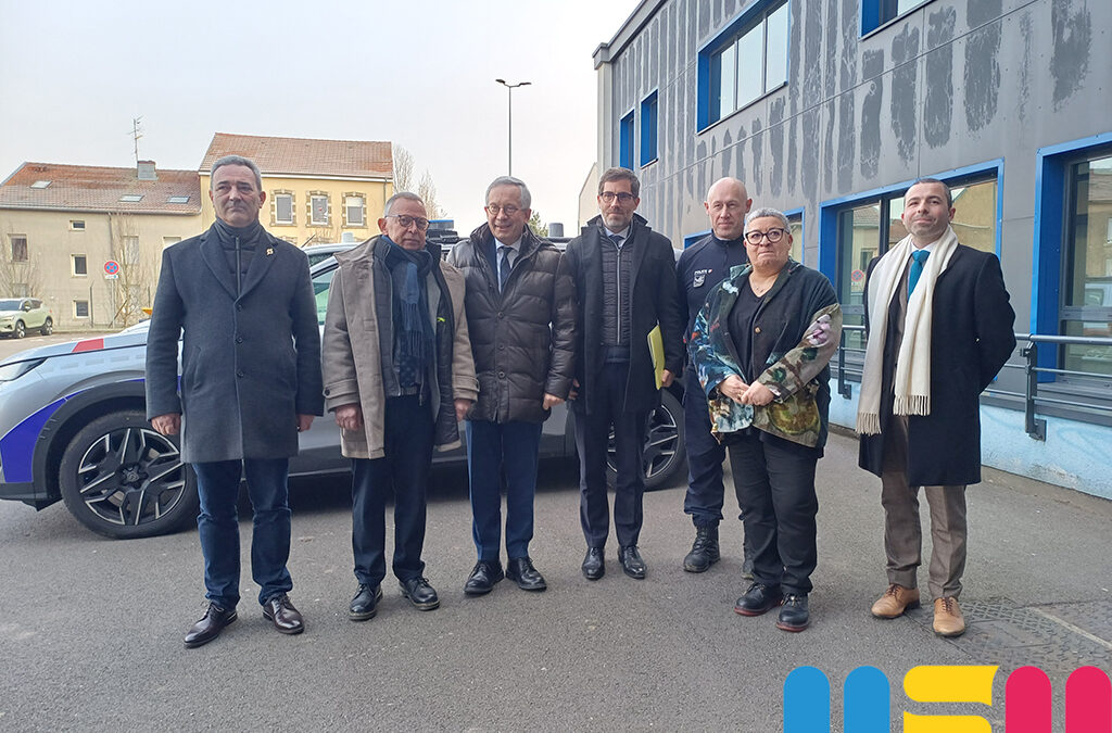 Réunion au commissariat de Mont-Saint-Martin