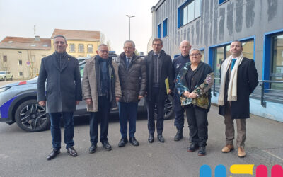 Réunion au commissariat de Mont-Saint-Martin