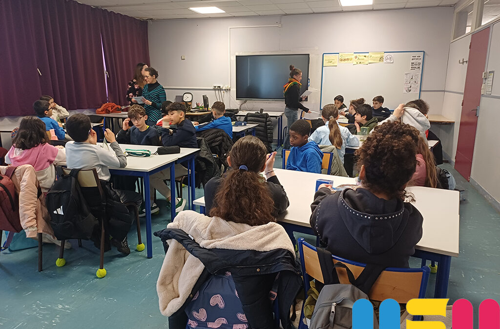 Journée d’immersion au collège pour les élèves de CM2