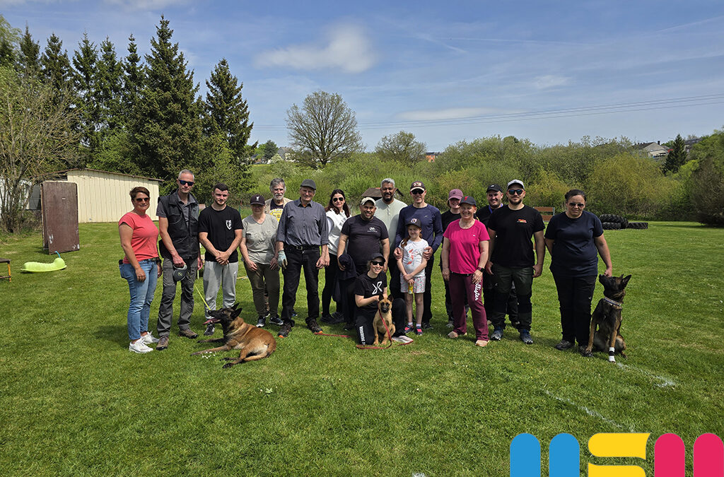 Compétition du club canin : des athlètes qui ont du chien