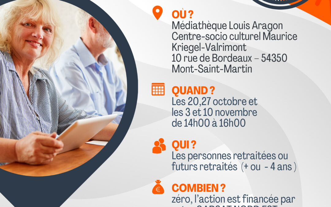 Atelier « Bienvenue à la retraite »